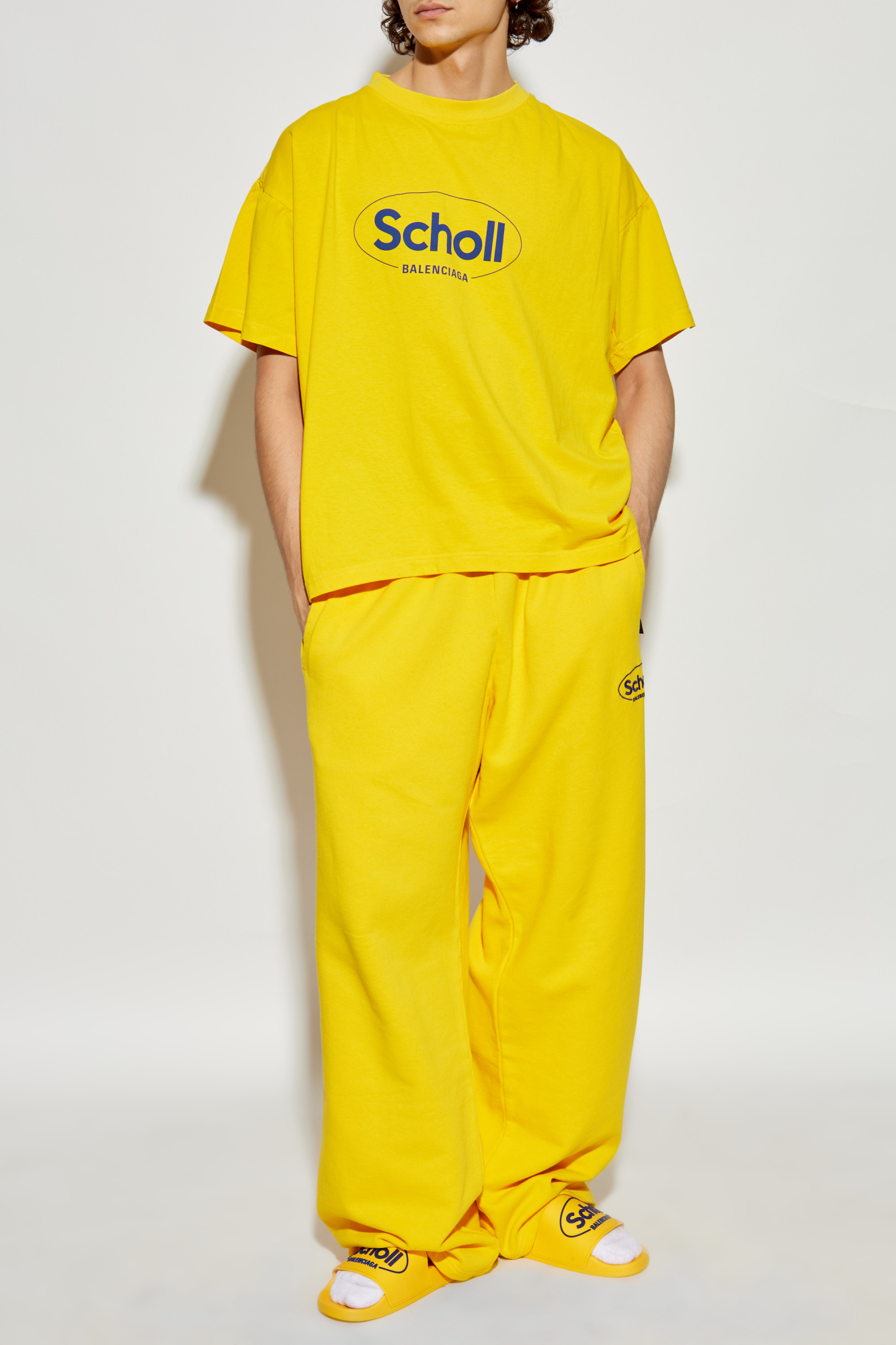 関税込&特価☆New☆【BALENCIAGA X Scholl】ロゴプリントT Balenciaga Balenciaga x Scholl | Men's Clothing | Vitkac